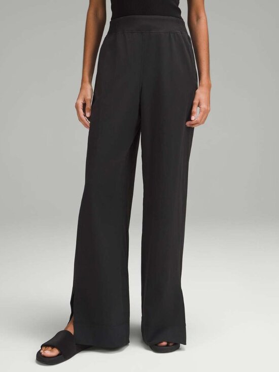 lululemon athletica Pants - Lululemon Stretch Woven Wide-Leg High-Rise Pant